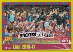 Sticker Liga 2010-11 - FC Barcelona 2011-2012 n. 106 - Panini