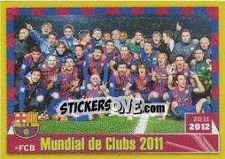Sticker Mundial de Clubs 2011 - FC Barcelona 2011-2012 - Panini