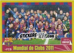 Sticker Mundial de Clubs 2011 - FC Barcelona 2011-2012 n. 110 - Panini