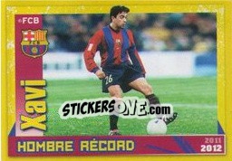 Sticker Xavi - FC Barcelona 2011-2012 n. 117 - Panini