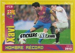 Sticker Xavi - FC Barcelona 2011-2012 n. 118 - Panini