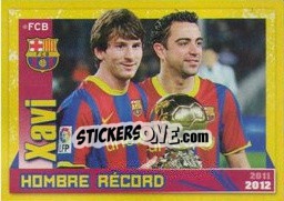 Sticker Xavi - FC Barcelona 2011-2012 n. 119 - Panini