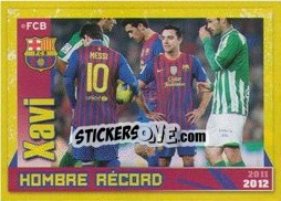 Sticker Xavi - FC Barcelona 2011-2012 - Panini