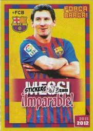 Sticker Messi (Flash) - FC Barcelona 2011-2012 n. 139 - Panini