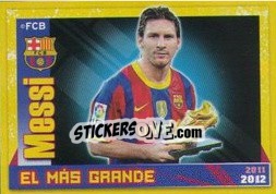 Sticker Messi - FC Barcelona 2011-2012 n. 145 - Panini