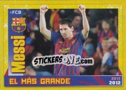 Sticker Messi - FC Barcelona 2011-2012 n. 146 - Panini
