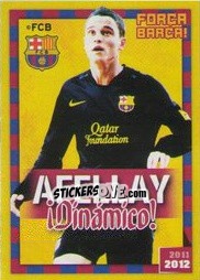 Figurina Afellay (Flash) - FC Barcelona 2011-2012 - Panini