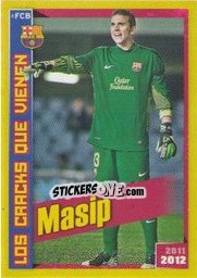 Sticker Masip - FC Barcelona 2011-2012 n. 187 - Panini