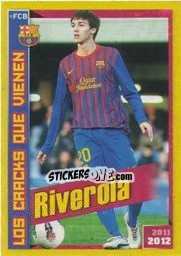 Sticker Riverola - FC Barcelona 2011-2012 n. 193 - Panini