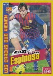 Figurina Espinosa - FC Barcelona 2011-2012 n. 194 - Panini