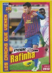 Cromo Rafinha - FC Barcelona 2011-2012 - Panini