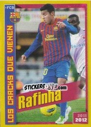 Sticker Rafinha - FC Barcelona 2011-2012 n. 195 - Panini