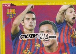 Sticker Som La Gent Blaugrana (1 Of 6) - FC Barcelona 2011-2012 - Panini