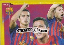 Sticker Som La Gent Blaugrana (1 Of 6) - FC Barcelona 2011-2012 n. 200 - Panini