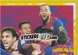 Sticker Som la gent blaugrana (2 of 6) - FC Barcelona 2011-2012 n. 201 - Panini