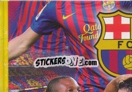 Sticker Som la gent blaugrana (3 of 6) - FC Barcelona 2011-2012 - Panini