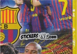 Sticker Som la gent blaugrana (4 of 6) - FC Barcelona 2011-2012 - Panini
