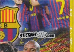 Sticker Som la gent blaugrana (4 of 6) - FC Barcelona 2011-2012 n. 203 - Panini