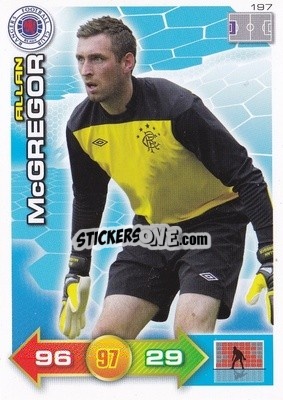Sticker Allan McGregor - Scottish Premier League 2011-2012. Adrenalyn XL
 - Panini