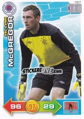 Sticker Allan McGregor - Scottish Premier League 2011-2012. Adrenalyn XL
 n. 197 - Panini