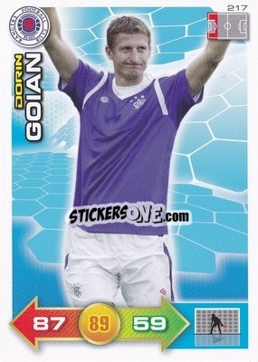 Cromo Dorin Goian - Scottish Premier League 2011-2012. Adrenalyn XL
 - Panini
