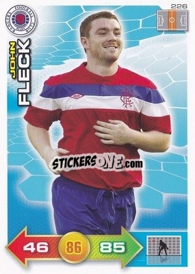 Sticker John Fleck - Scottish Premier League 2011-2012. Adrenalyn XL
 n. 226 - Panini