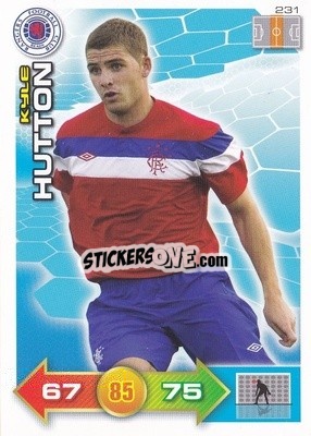 Sticker Kyle Hutton - Scottish Premier League 2011-2012. Adrenalyn XL
 - Panini