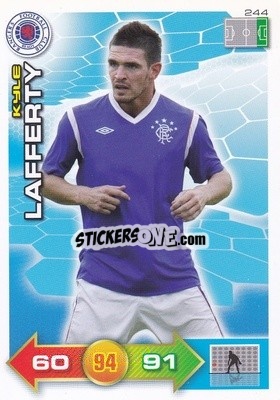 Sticker Kyle Lafferty - Scottish Premier League 2011-2012. Adrenalyn XL
 - Panini