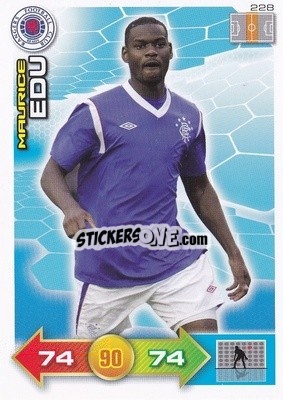 Cromo Maurice Edu - Scottish Premier League 2011-2012. Adrenalyn XL
 - Panini