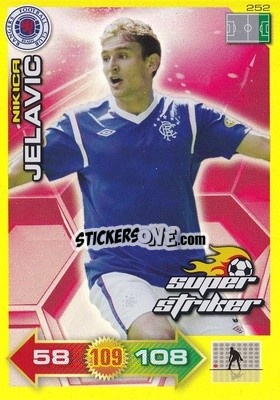 Sticker Nikica Jelavic - Scottish Premier League 2011-2012. Adrenalyn XL
 n. 252 - Panini