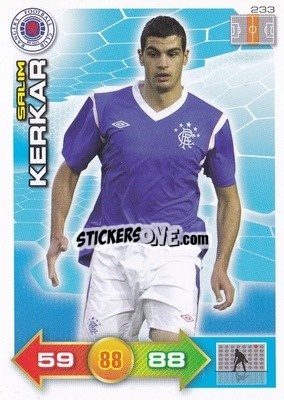 Sticker Salim Kerkar - Scottish Premier League 2011-2012. Adrenalyn XL
 n. 233 - Panini