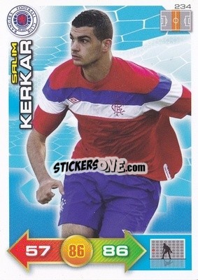 Sticker Salim Kerkar - Scottish Premier League 2011-2012. Adrenalyn XL
 n. 234 - Panini