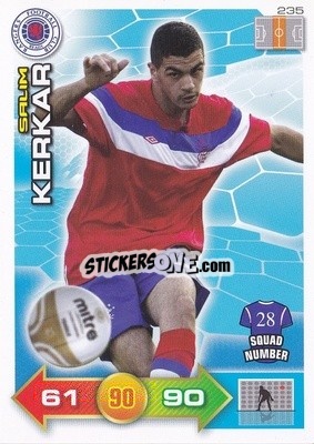 Sticker Salim Kerkar - Scottish Premier League 2011-2012. Adrenalyn XL
 - Panini