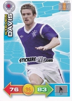 Figurina Steven Davis - Scottish Premier League 2011-2012. Adrenalyn XL
 - Panini