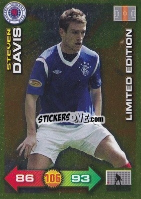 Sticker Steven Davis - Scottish Premier League 2011-2012. Adrenalyn XL
 - Panini
