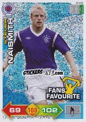 Sticker Steven Naismith - Scottish Premier League 2011-2012. Adrenalyn XL
 n. 249 - Panini