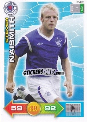Sticker Steven Naismith - Scottish Premier League 2011-2012. Adrenalyn XL
 n. 242 - Panini