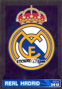 Sticker Escudo - Real Madrid 2011-2012 n. 1 - Panini