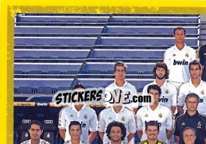 Cromo Team shot - Real Madrid 2011-2012 - Panini