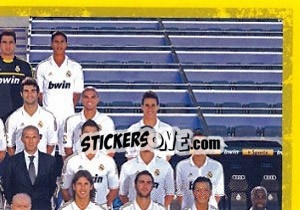 Sticker Team shot - Real Madrid 2011-2012 n. 3 - Panini