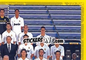 Cromo Team shot - Real Madrid 2011-2012 - Panini