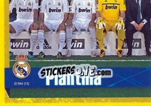 Sticker Team shot - Real Madrid 2011-2012 n. 4 - Panini