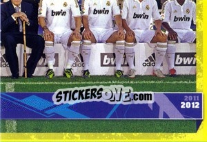 Figurina Team shot - Real Madrid 2011-2012 - Panini