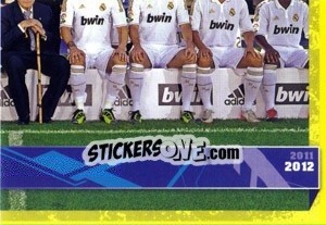 Sticker Team shot - Real Madrid 2011-2012 n. 5 - Panini