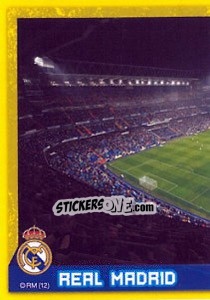 Sticker Santiago Bernabeu - Real Madrid 2011-2012 - Panini