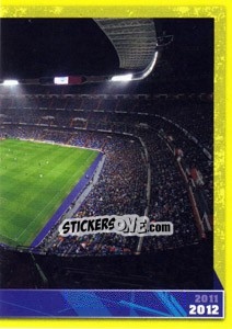 Cromo Santiago Bernabeu - Real Madrid 2011-2012 - Panini