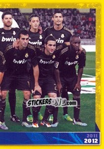 Sticker Plantilla - Real Madrid 2011-2012 n. 15 - Panini
