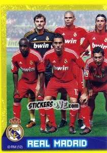 Figurina Plantilla - Real Madrid 2011-2012 - Panini