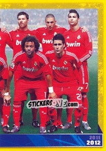 Sticker Plantilla - Real Madrid 2011-2012 n. 17 - Panini