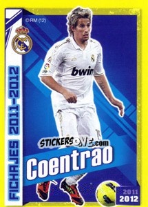 Cromo Coentrao - Real Madrid 2011-2012 - Panini